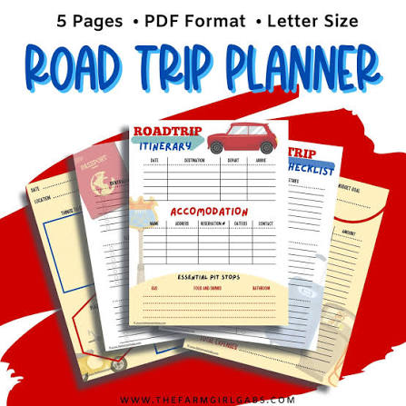 Road Trip Itinerary Planner for Families on a Budget